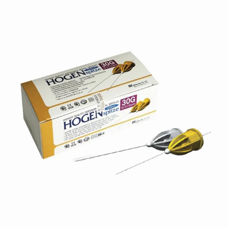 Голки стоматологічні ін'єкційні, Розмір 30G (0,3), 12 mm (мм), метричний тип